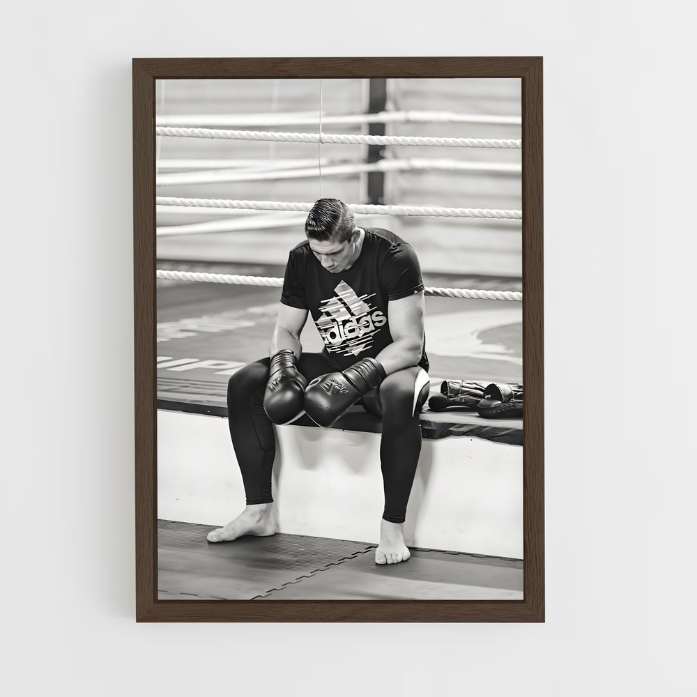 Poster Le Champion Assis – affiche Kick-boxing (vue 5)